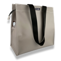 Zipper Shopper matt Taupe