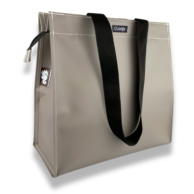 Zipper Shopper met rits - Mat Taupe